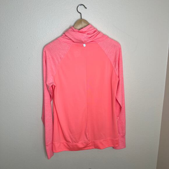 Old Navy Active Bright Orange Long Sleeve Pullover Medium - Picture 5 of 8